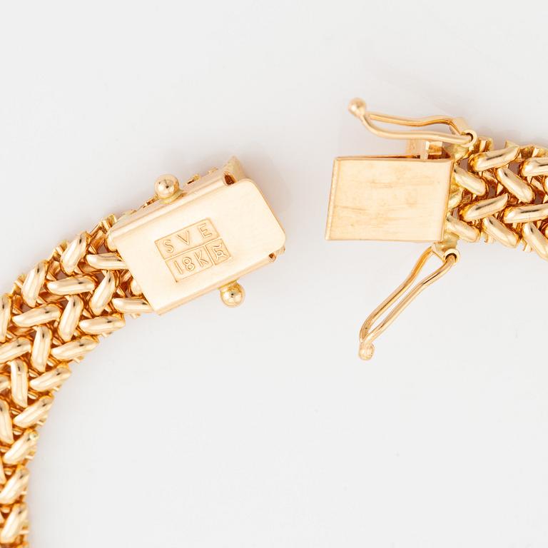 Armband, 18K guld.