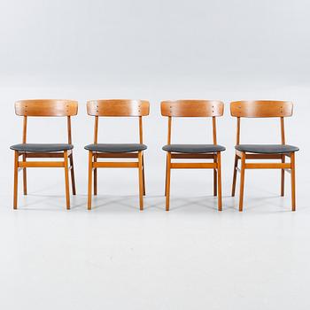 Four 1950/60s Farstrup chairs.