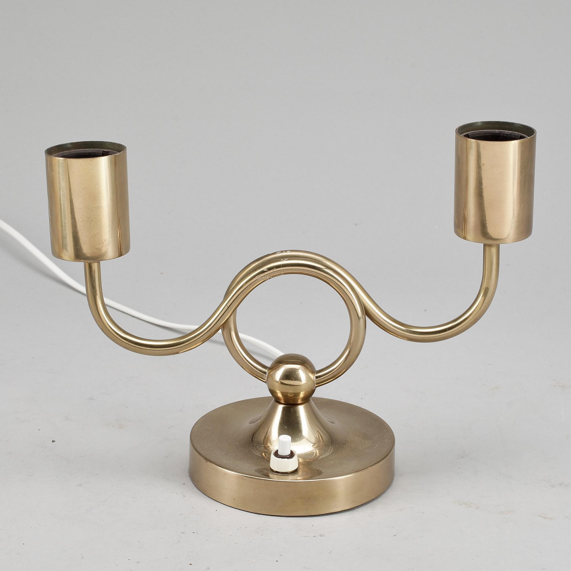 BORDSLAMPA, mässing, 2483, Josef Frank, Firma Svenskt Tenn.