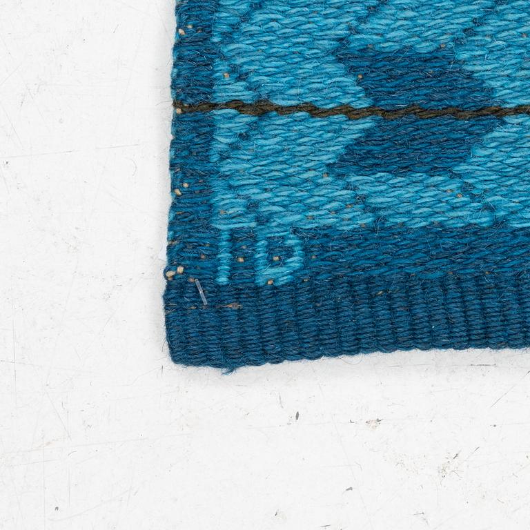Ingrid Dessau, a double woven rug, signed ID, c. 195 x 128 cm.