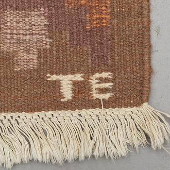 MATTA, rölakan, signerad TE, 1900-talets andra hälft. Ca 200 x 145 cm.