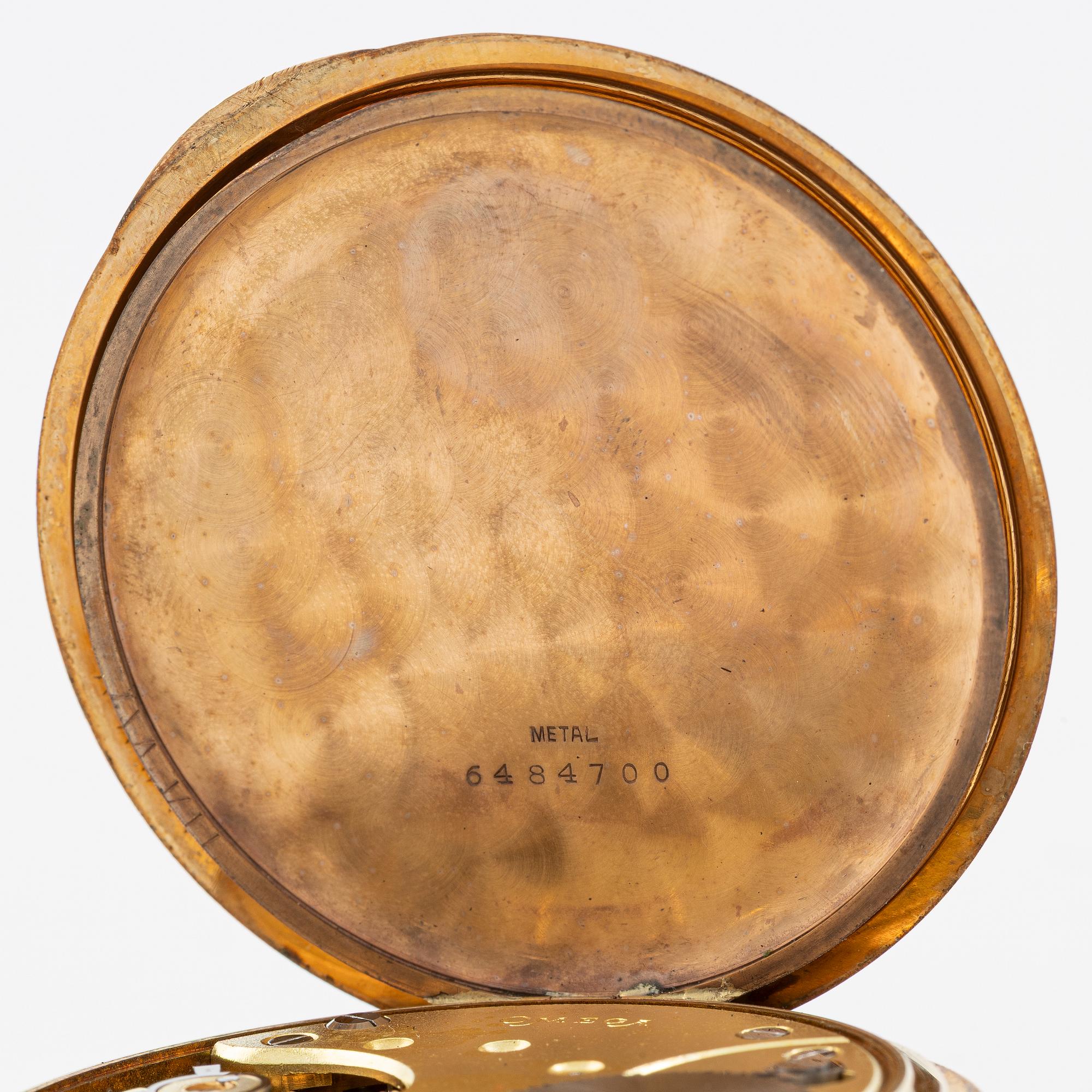 Omega, pocket watch, 51 mm.