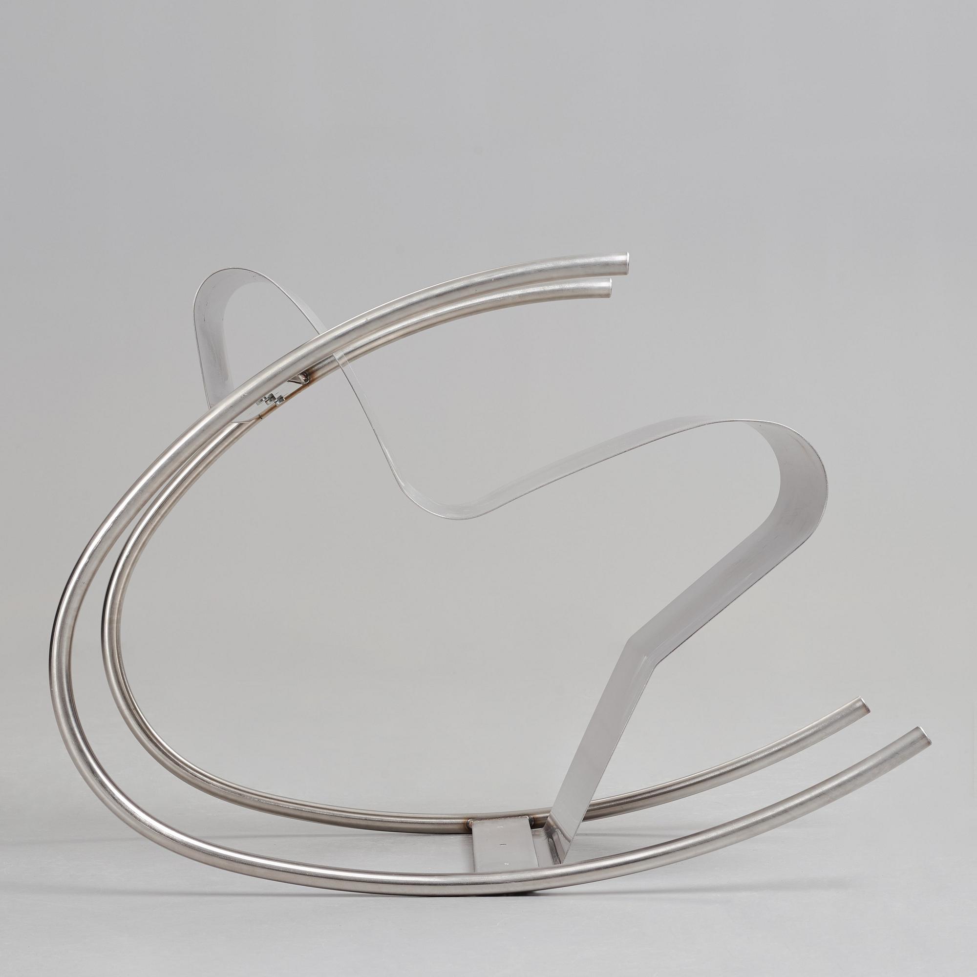 Sigurdur Gustafsson, a "Rock´n Roll" rocking chair for Källemo Sweden, post 1999.