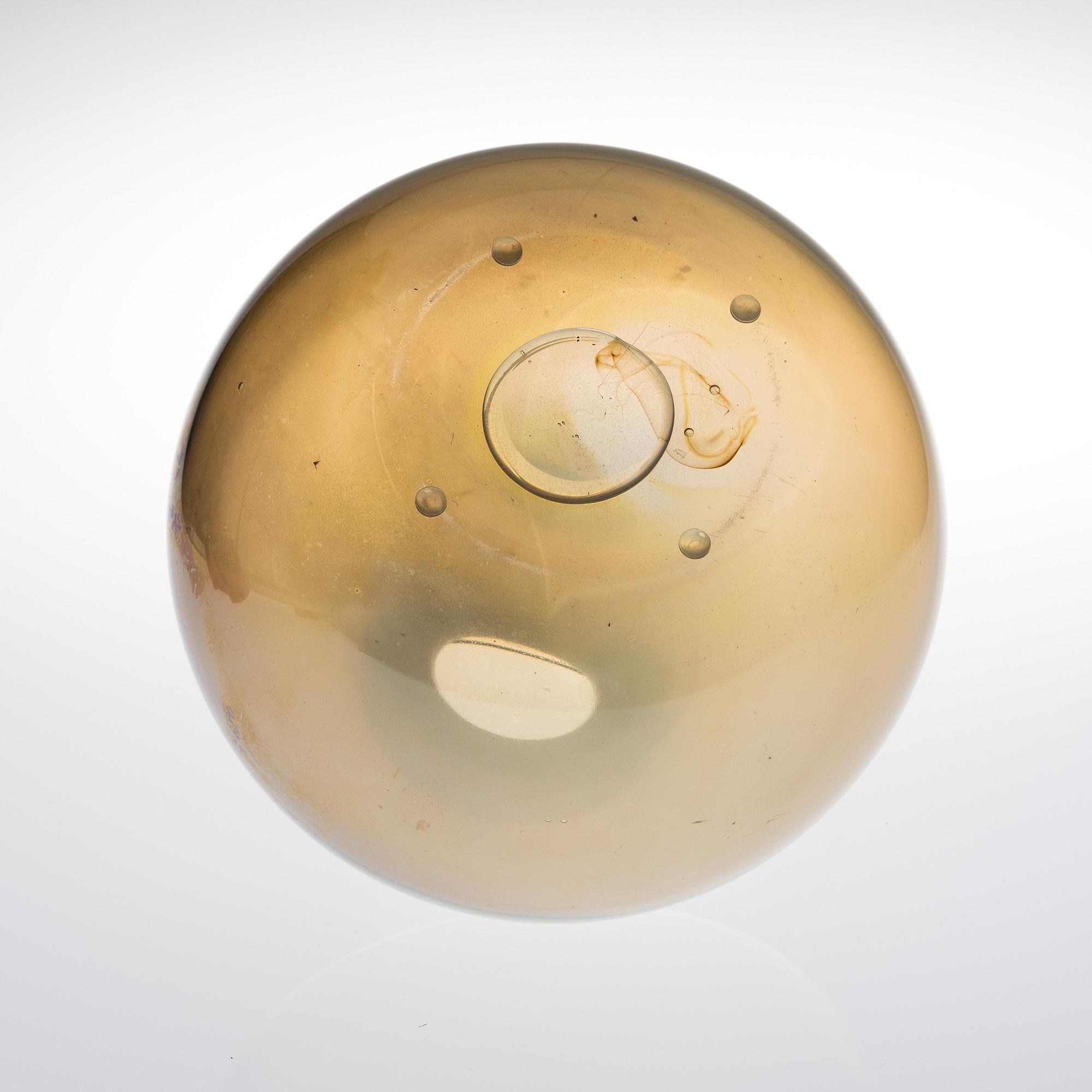 KAJ FRANCK, BOTTLE. Nuutajärvi, 1960s.