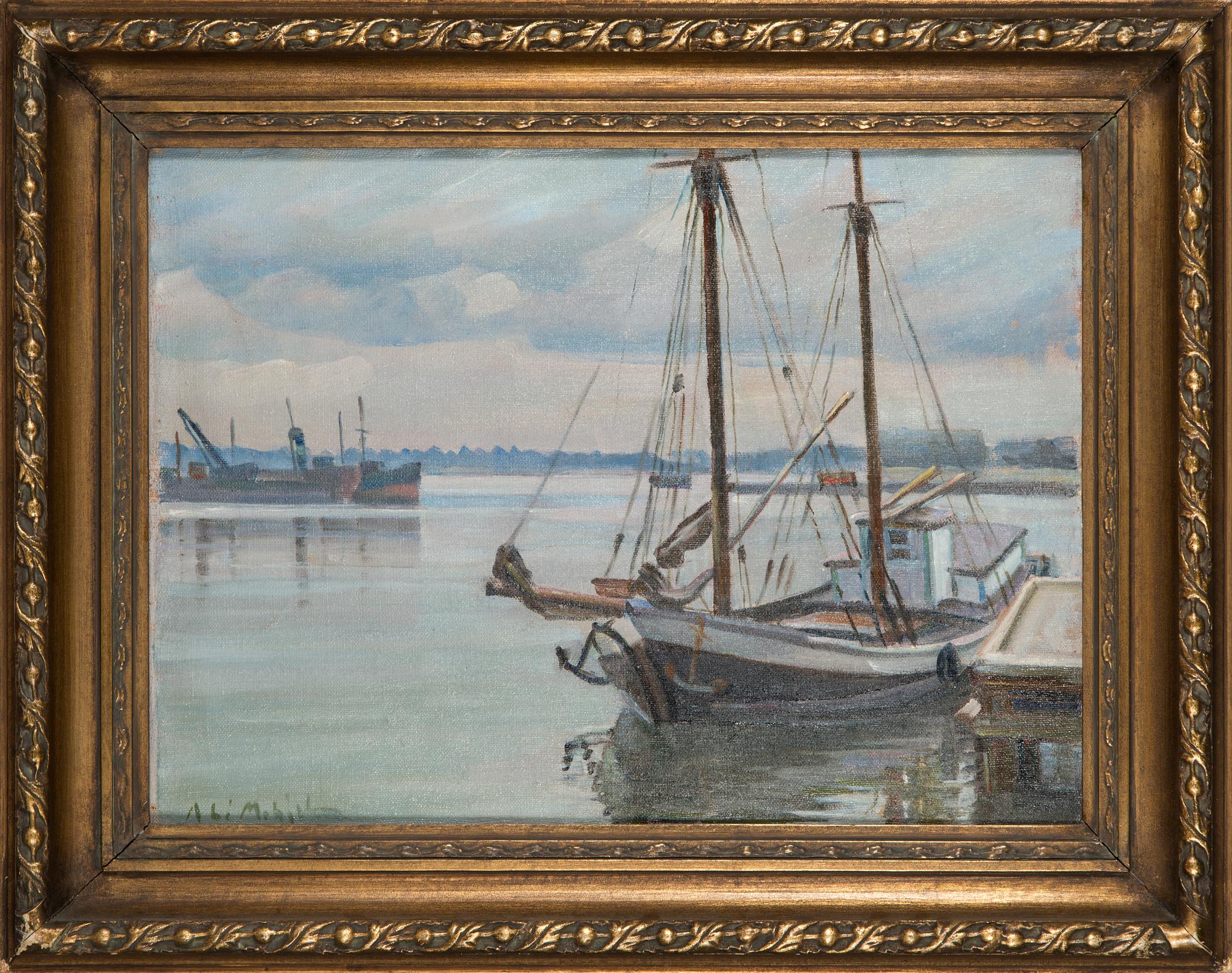 Ali Munsterhjelm, oil on canvas, signed.