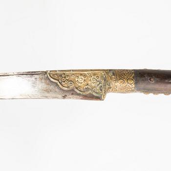 Yataghan, 1800-tal, med balja.