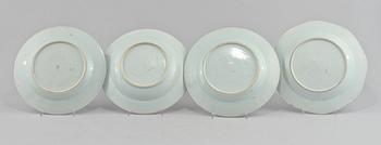 PARTI PORSLIN, 15 st, porslin, Kina och Japan, 1700/1800-tal.