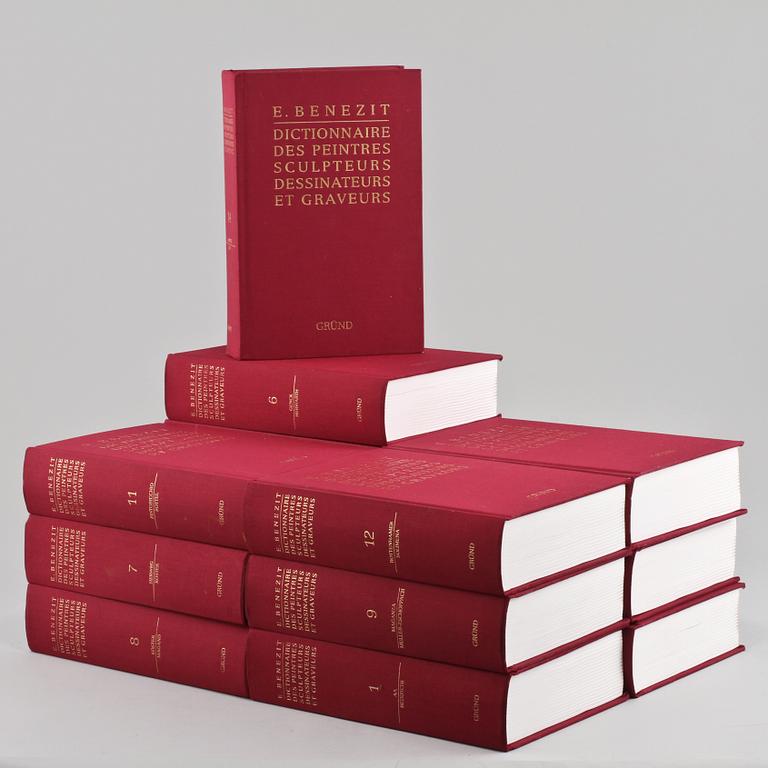 BÖCKER, 14 volymer, E. Benezit, "Dictionnaire des peintres, sculpteurs, dessinateurs et graveurs", Gründ, Paris 1999.