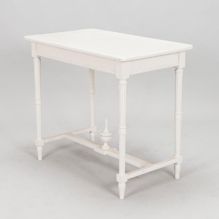 A late Gustavian style console table, early 20th century.