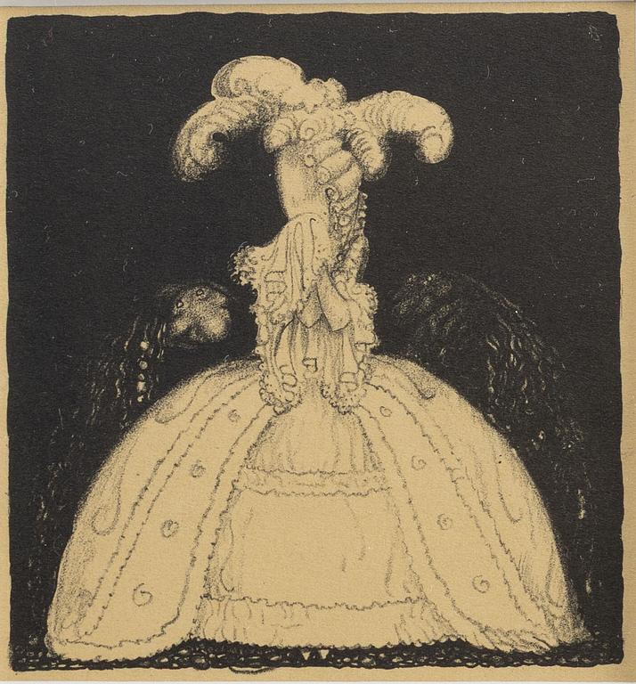 John Bauer, "Två friare".