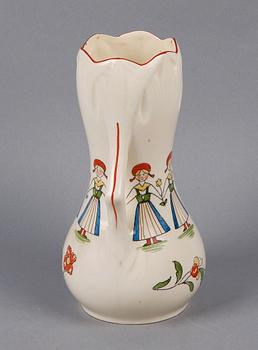 VAS, flintgods, jugend "Daldansen", Rörstrand, 1900-talets början.