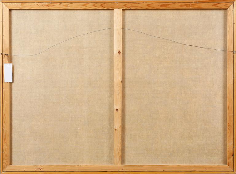 ERIK HAAMER, oil on canvas, signed.