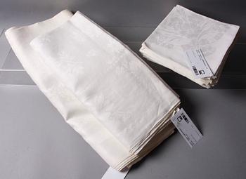 PARTI LINNEDAMAST, 18 delar, 1900-tal.