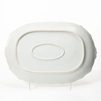 A 15 piece ‘birds’ porcelain dinner service, around 1900.