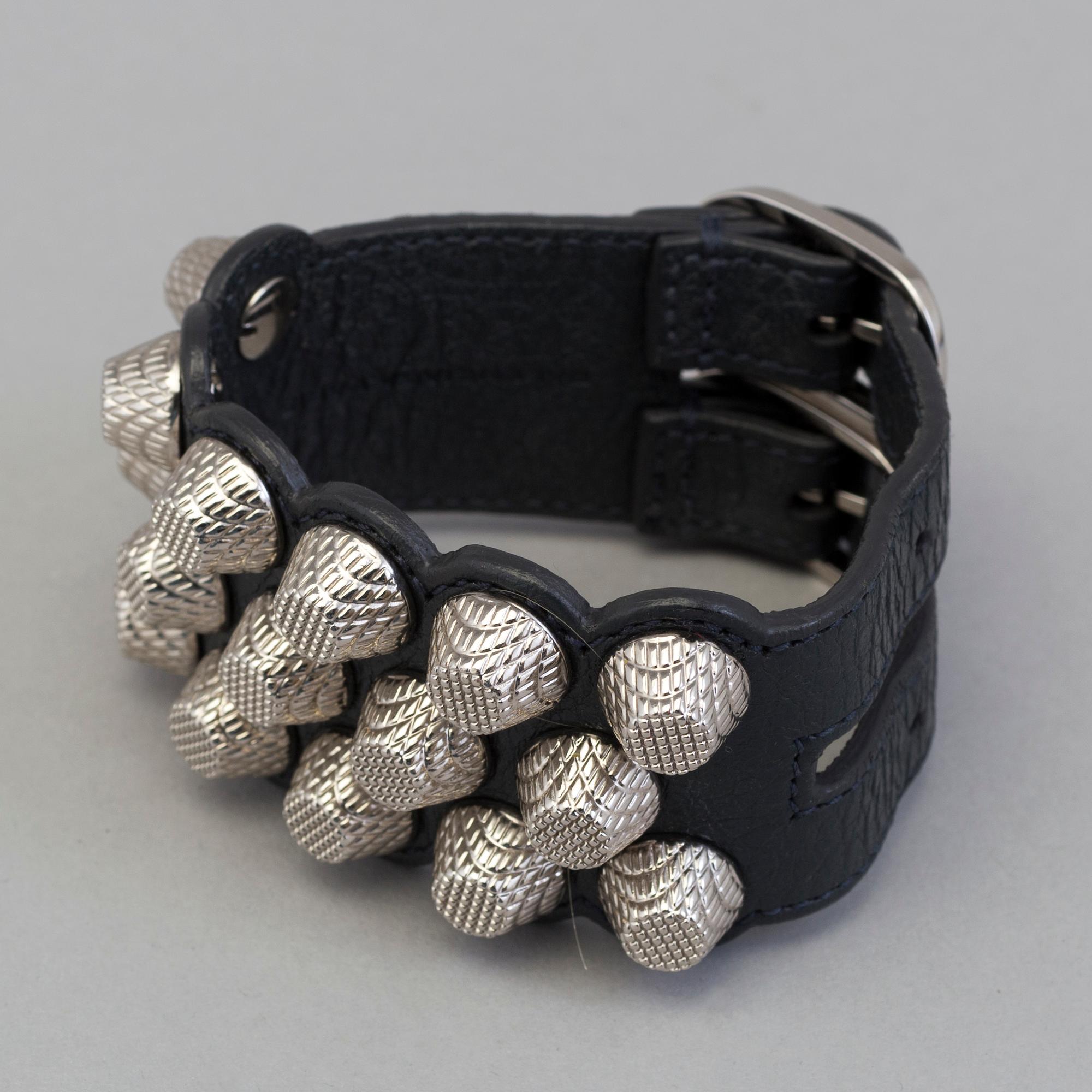 A bracelet by Balenciaga, limited edition.