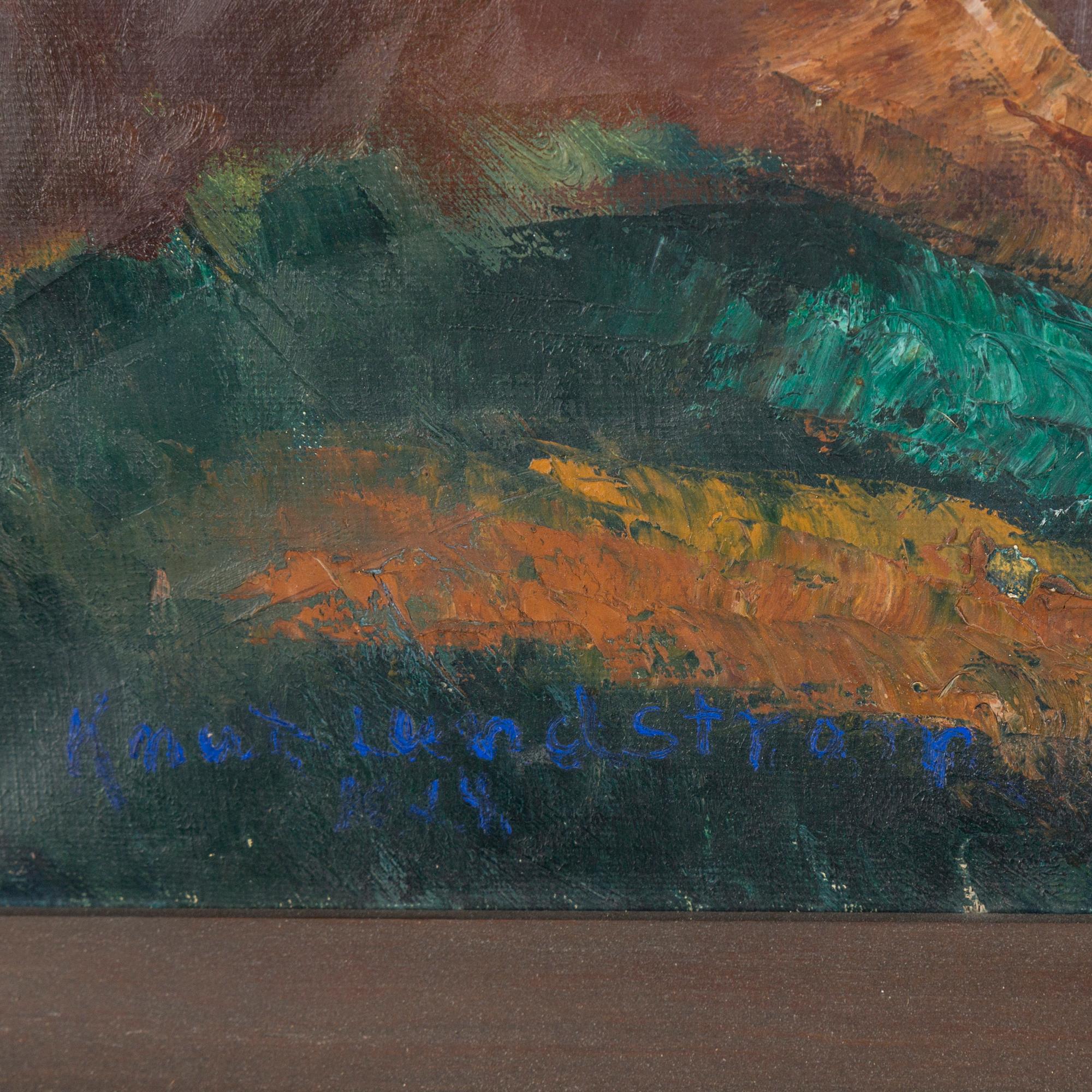 KNUT LUNDSTRÖM, oil on canvas, signed and dated 1924.