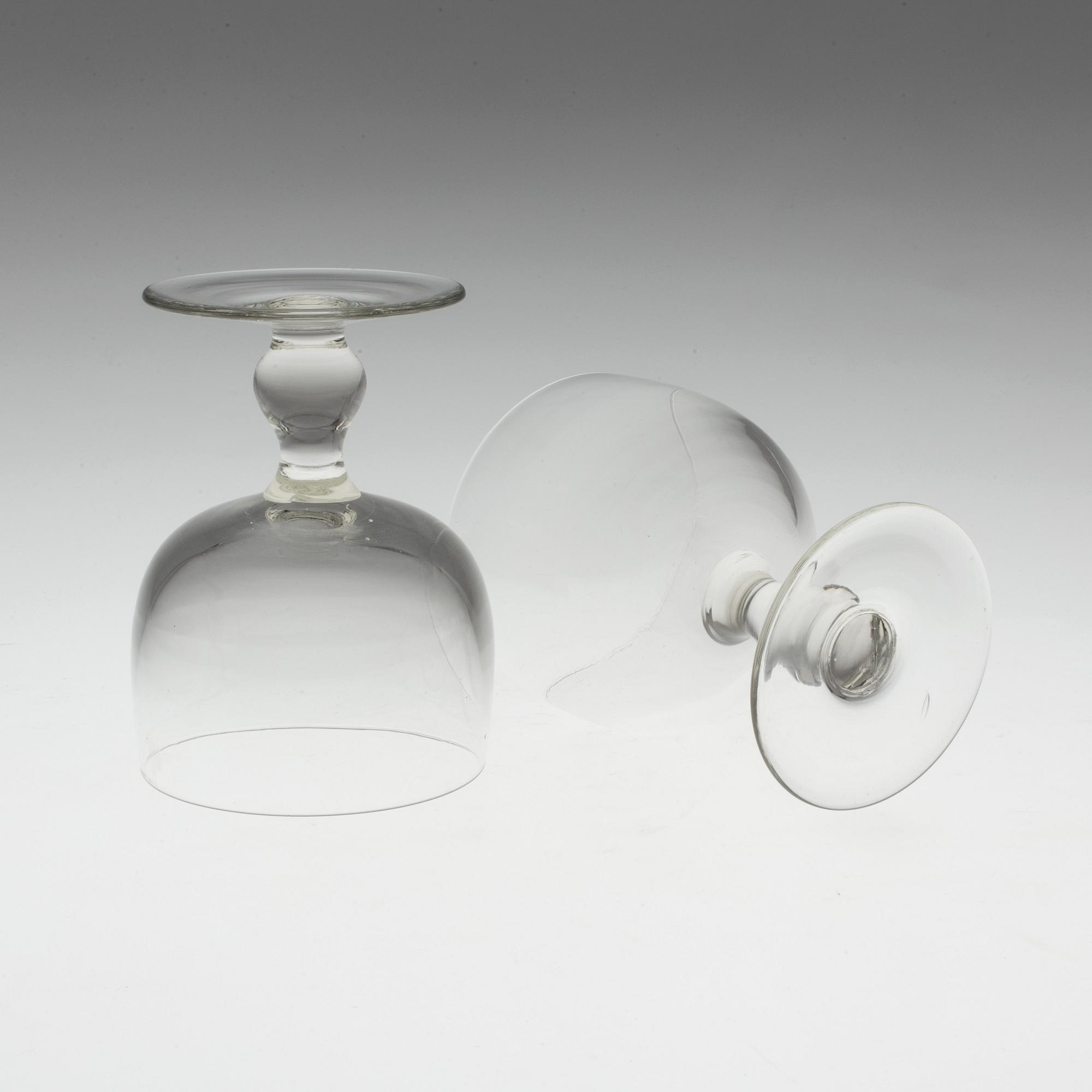 ERIK HÖGLUND, glas, 12 st Boda, 1960-tal.