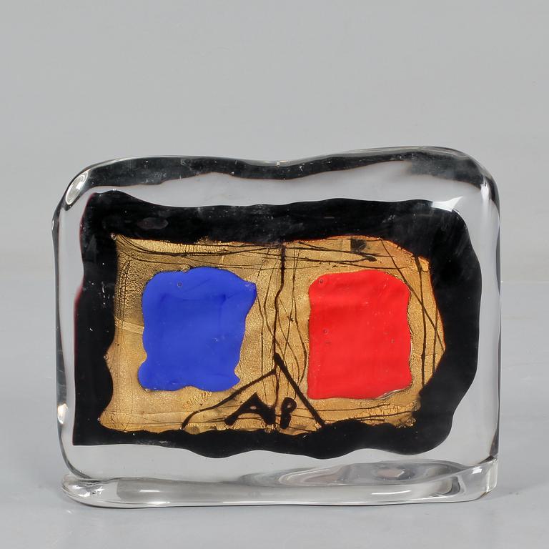 JAMES COIGNARD, skulptur, glas, signerad och numrerad 13/30.