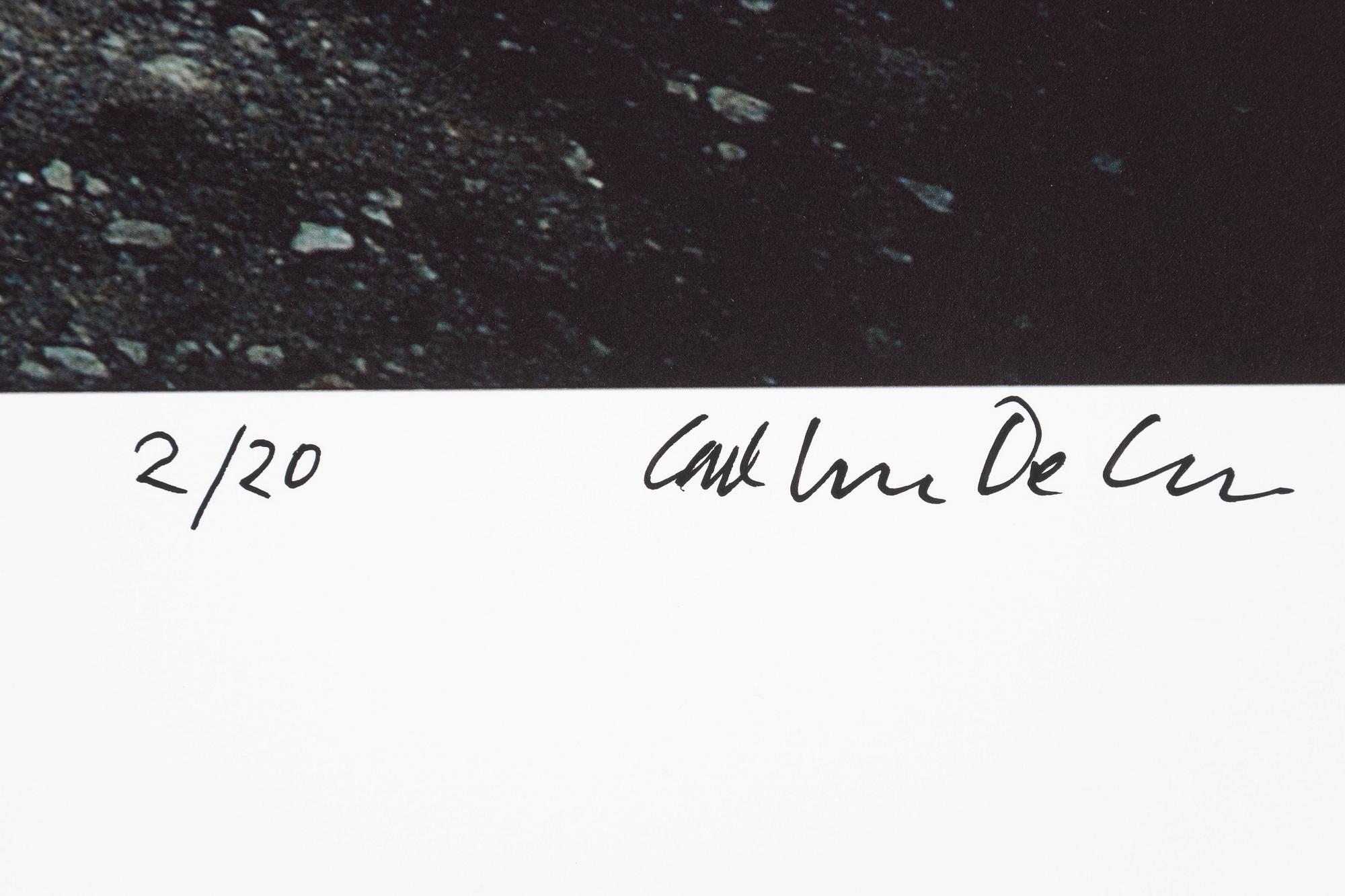 Carl Johan De Geer, pigmentprint, signerad 2/20.
