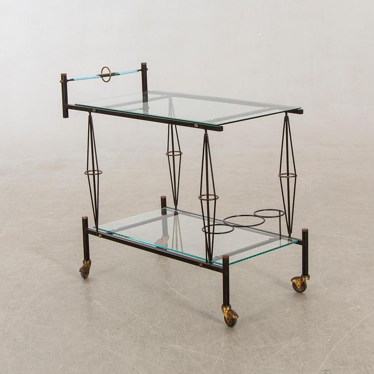 Serving trolley, Probably France, 1950s.