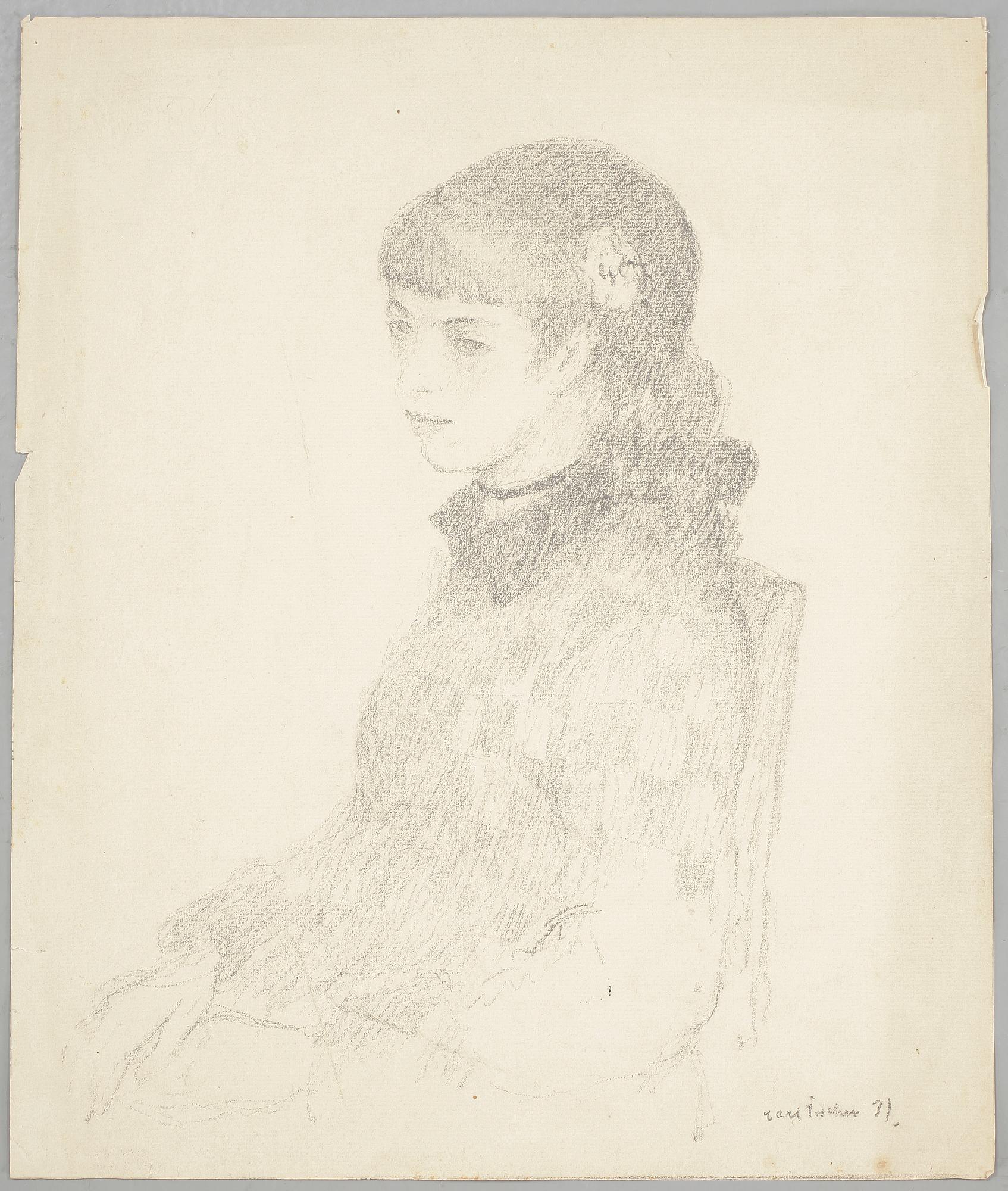 CARL HOLGER FISCHER, blyertsteckningar, 5 st, vissa signerade och daterade, bl a 1919.