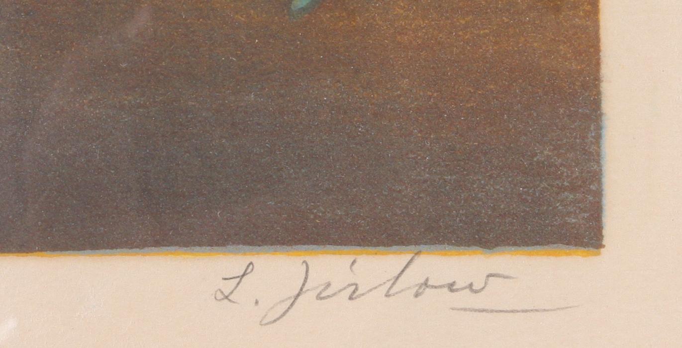 JIRLOW, LENNART, färglitografi, sign o numr 140/380.