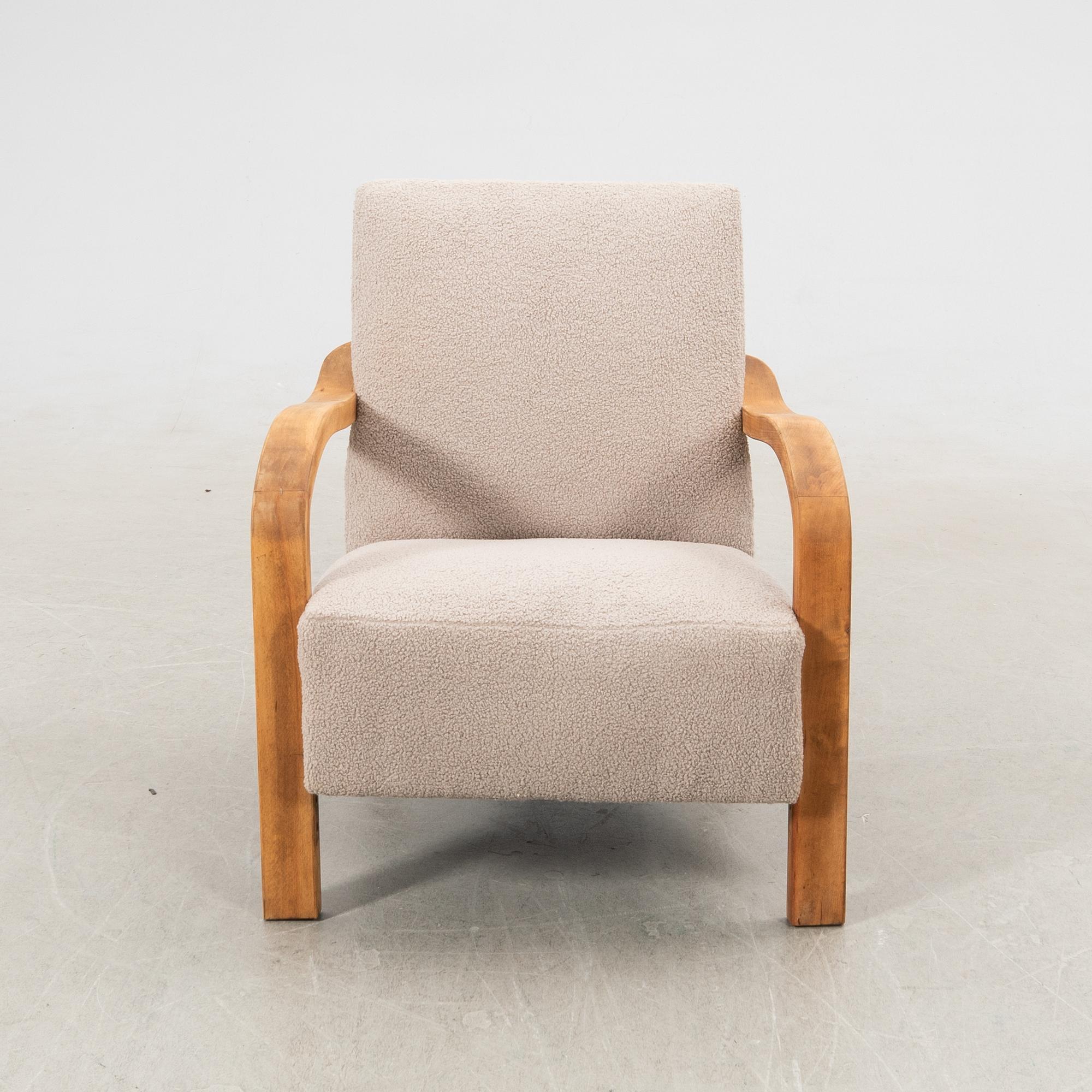 Fåtölj Art Deco 1900-talets första hälft.