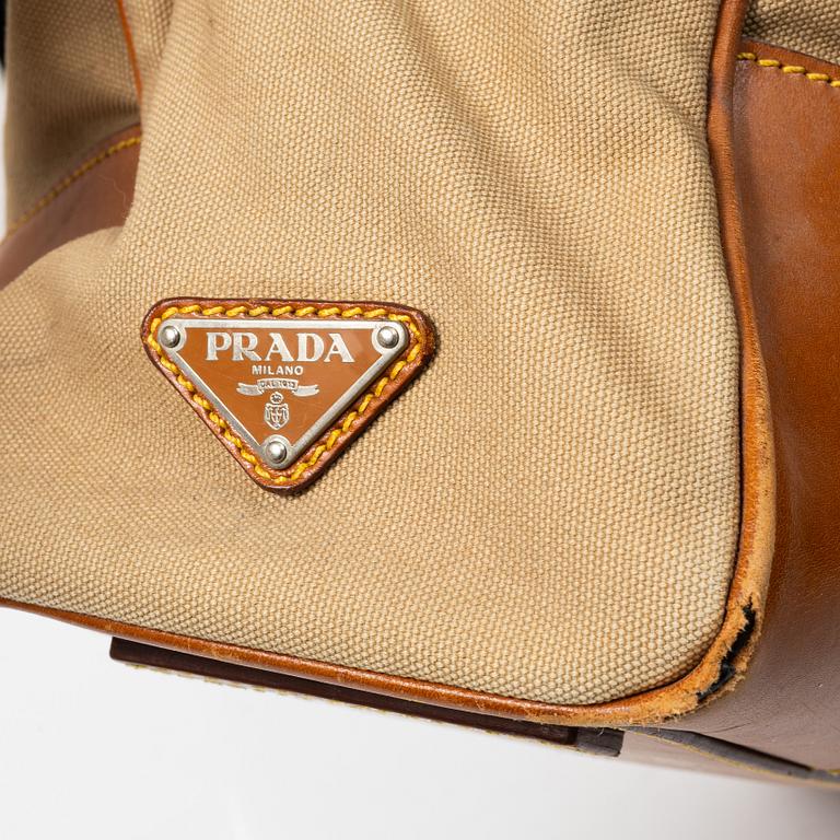 Prada, tote bag.