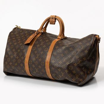 Louis Vuitton, weekender bag, "Keepall 55".