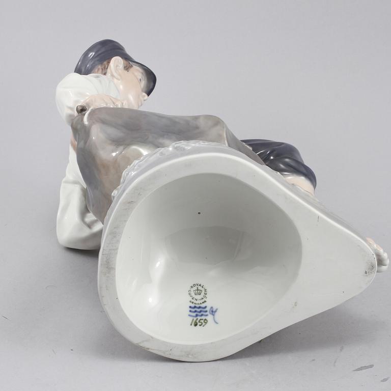 FIGURIN, porslin, Royal Copenhagen, 1900-talets andra hälft.