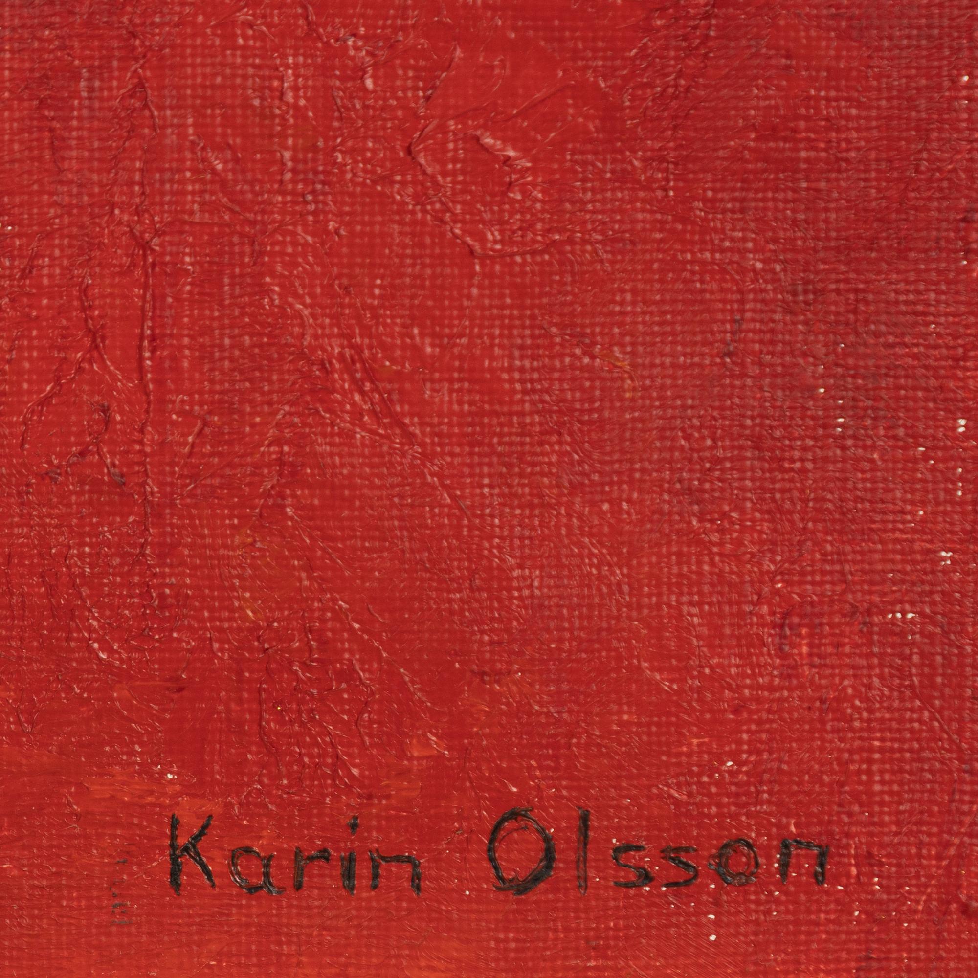 Karin Olsson, "Röd morgon".