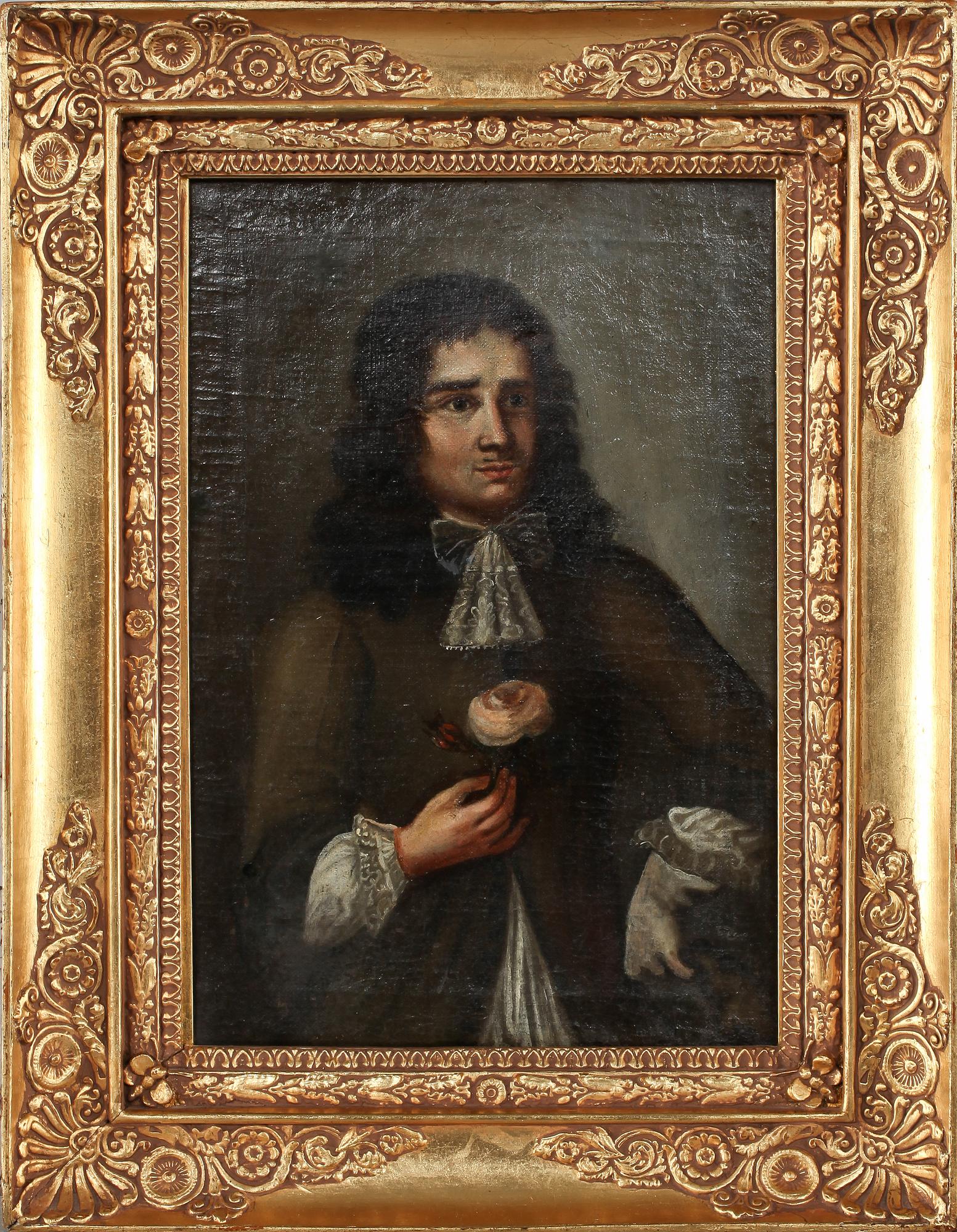 OKÄND KONSTNÄR, olja på duk, 1700-tal.