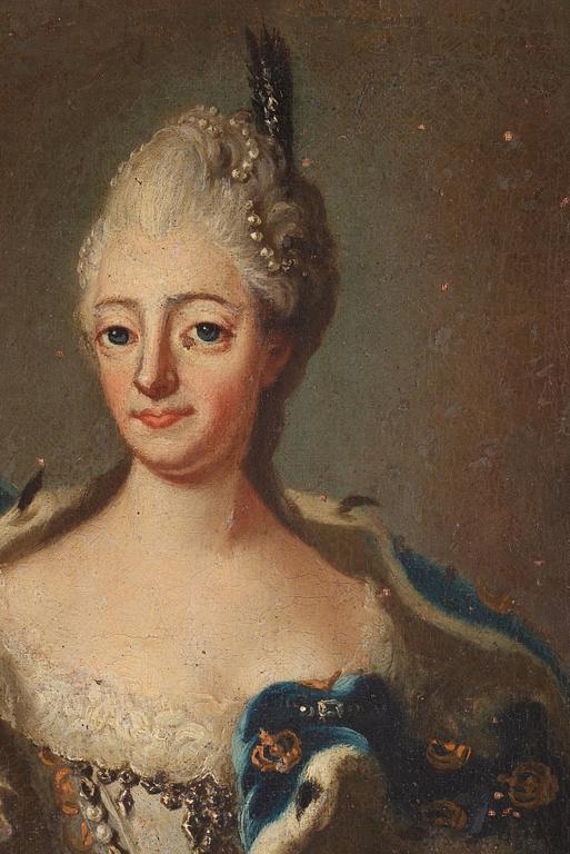 Ulrica Fredrica Pasch Tillskrivna, "Adolf Fredrik" (1710-1771) & "Lovisa Ulrika" (1720-1782).