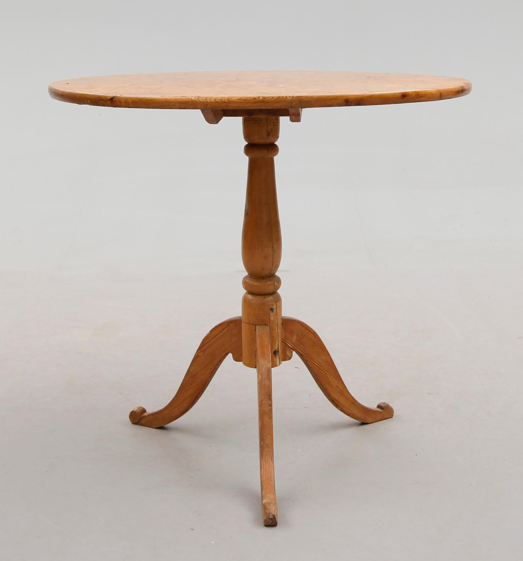FÄLLBORD, 1700-tal.