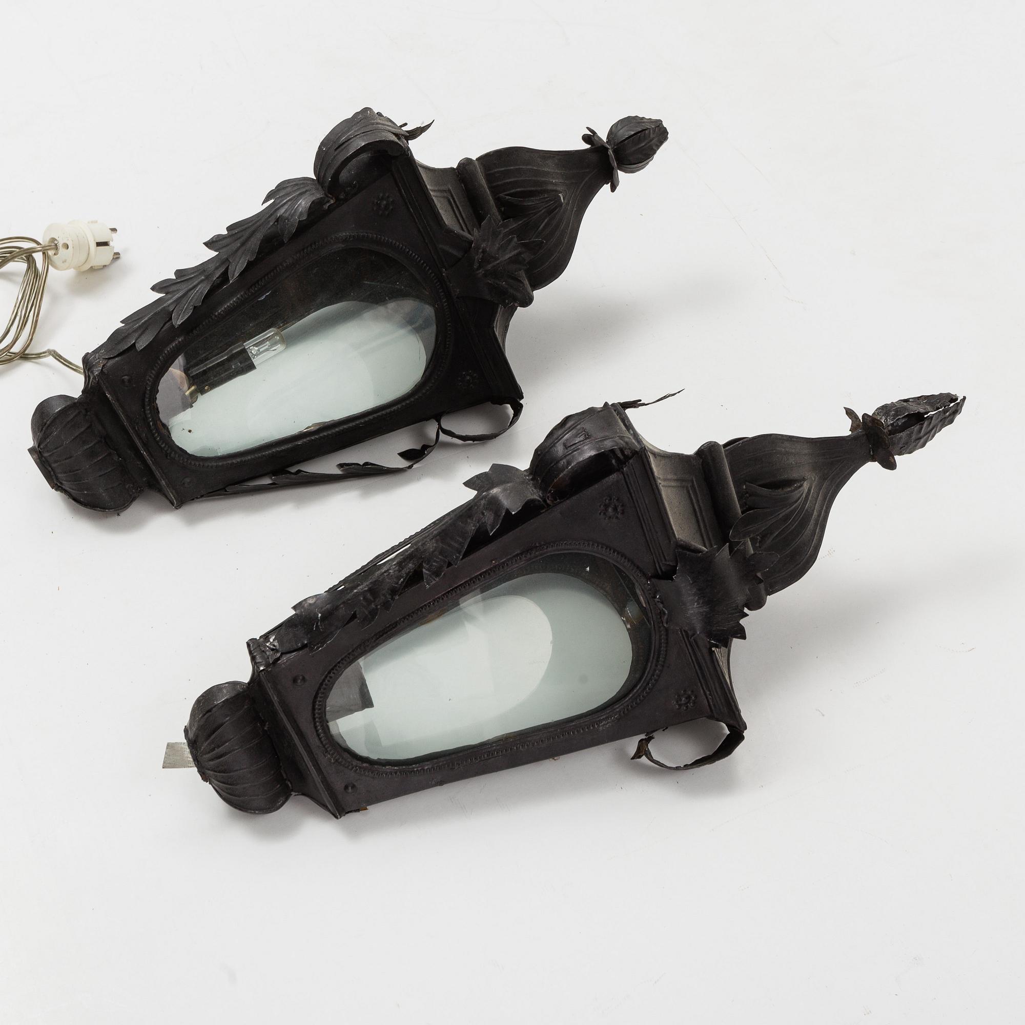 A pair of 19th Century lanterns.