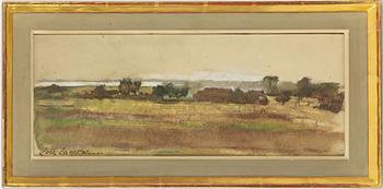 Lotte Laserstein, Landscape in Haze.