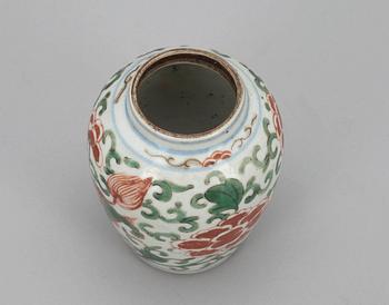 URNA, porslin, Kina, Kangxi, (1662-1722).