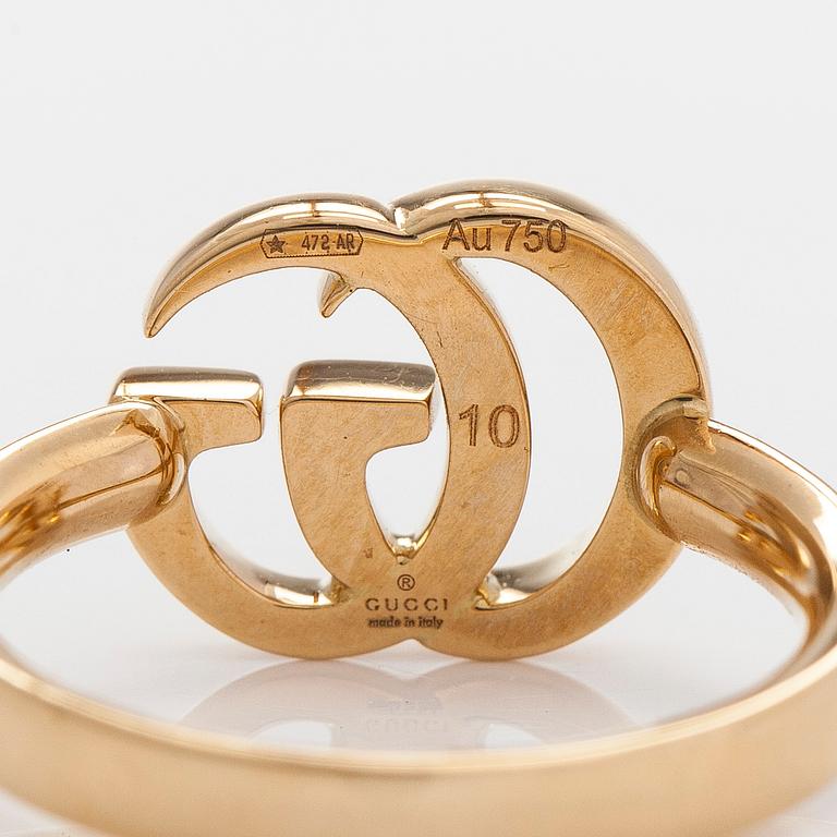 Gucci, sormus, "GG Running" 18K kultaa.