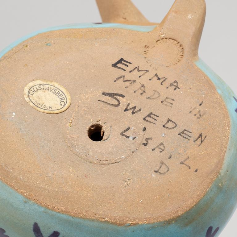 Lisa Larson, an 'Emma' stoneware figurine, Gustavsberg.