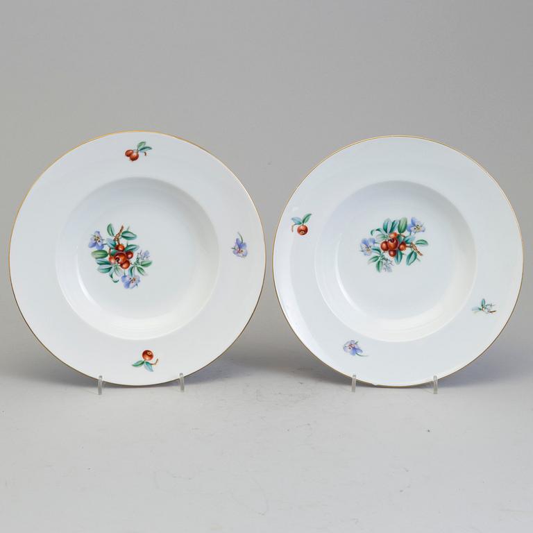 A part dinner service, Bing & Gröndal, Denmark, second half of the 20th century.