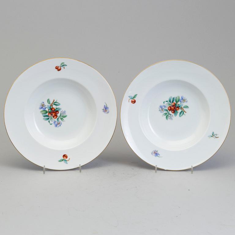 A part dinner service, Bing & Gröndal, Denmark, second half of the 20th century.