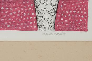 MAX WALTER SVANBERG, offsettryck, sign o daterad 55,  numr 27/200.