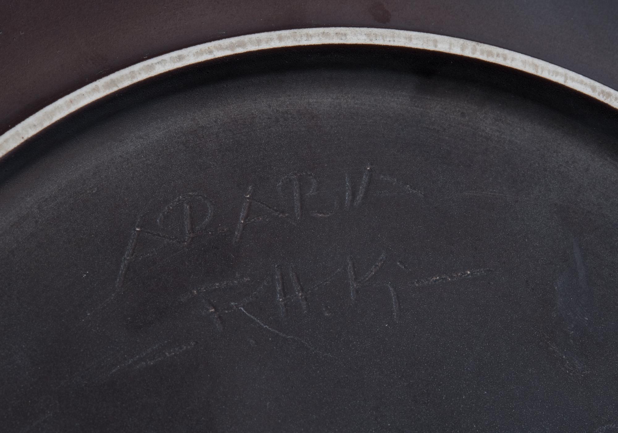 FAT, keramik, sign, Friedl Holzer-Kjellberg, Arabia.