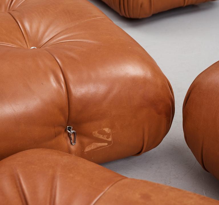 Mario Bellini, a "Camaleonda" modular sofa, B&B Italia, ca 2020.
