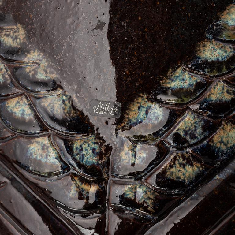 Thomas Hellström, a ceramic sculpture of an owl, for Nittsjö.