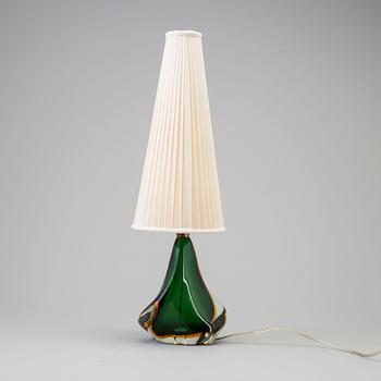 A second half of the 20th century glass table light.