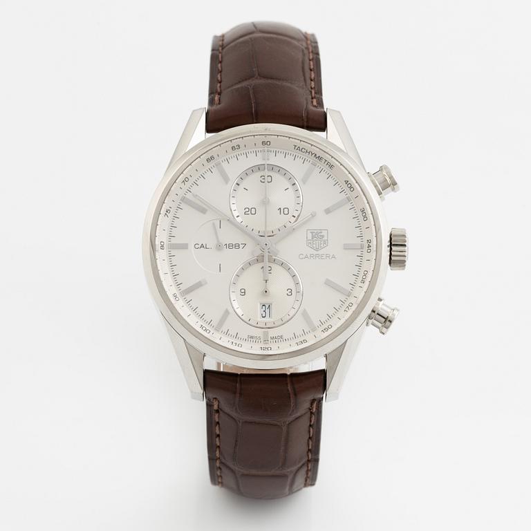 TAG Heuer, Carrera, chronograph, wristwatch, 41 mm.