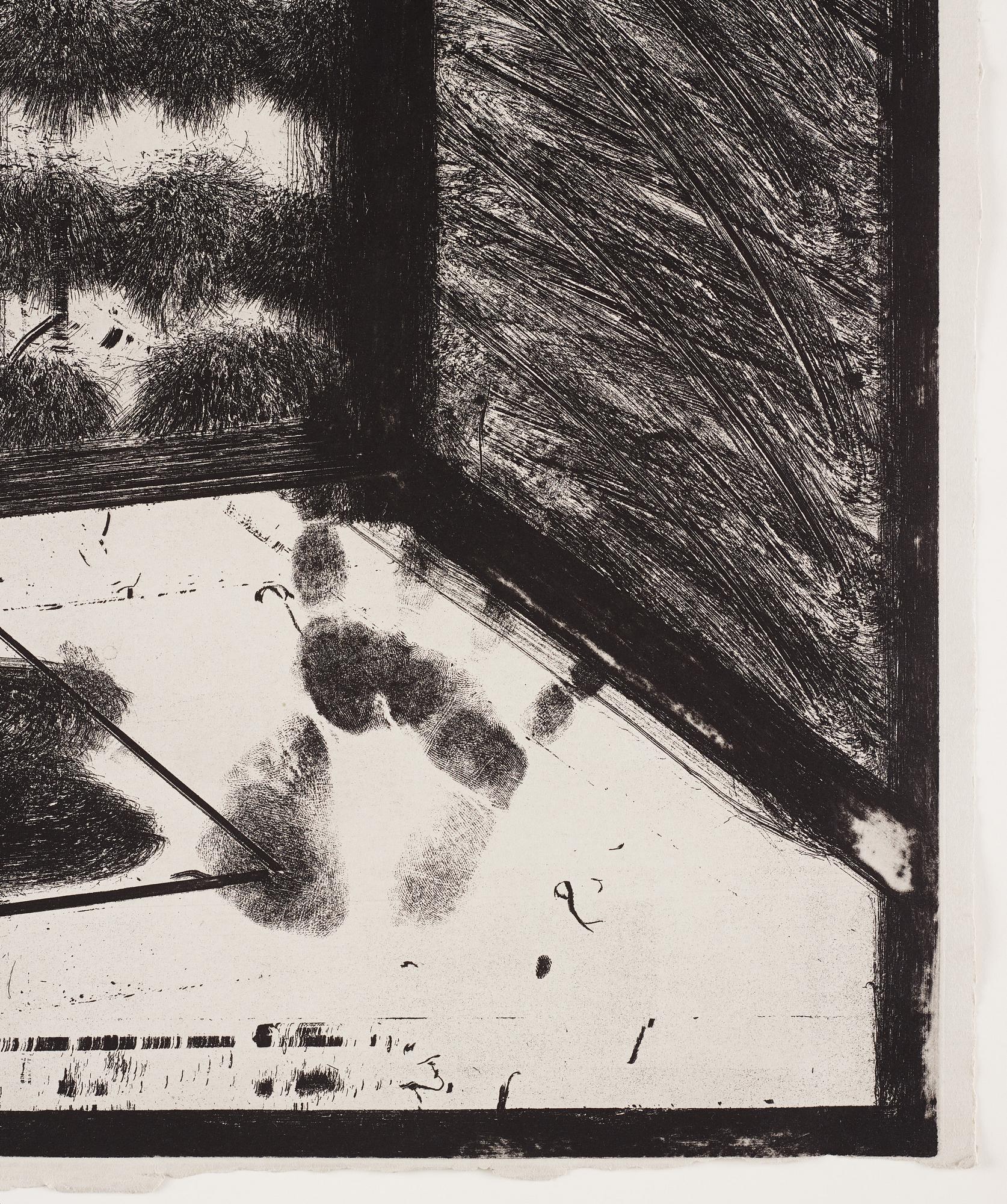 Howard Hodgkin, etching. Signed and numbered 96/100. Dated -79.