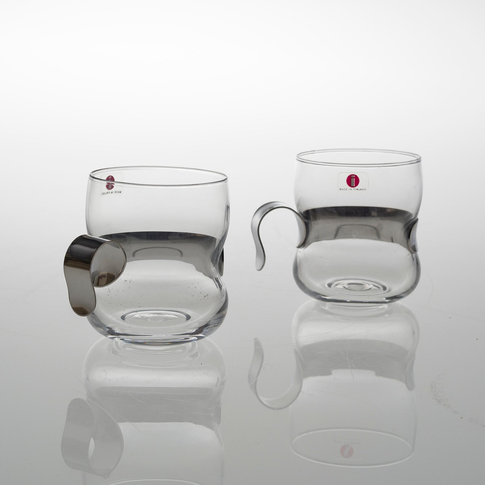 JORMA VENNOLA, BÅLSERVIS, 10 delar, "Paula" Iittala. Formgiven 1979.