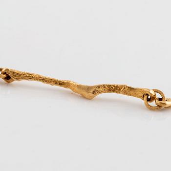 Björn Weckström, hänge/urgömma 18K guld" Sun Dial".